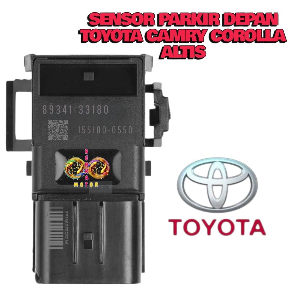 SENSOR PARKIR BUMPER DEPAN 39341-33810 CAMRY COROLLA ALTIS 2007 2008 2009 2010 2011 2012 2013 2014 2