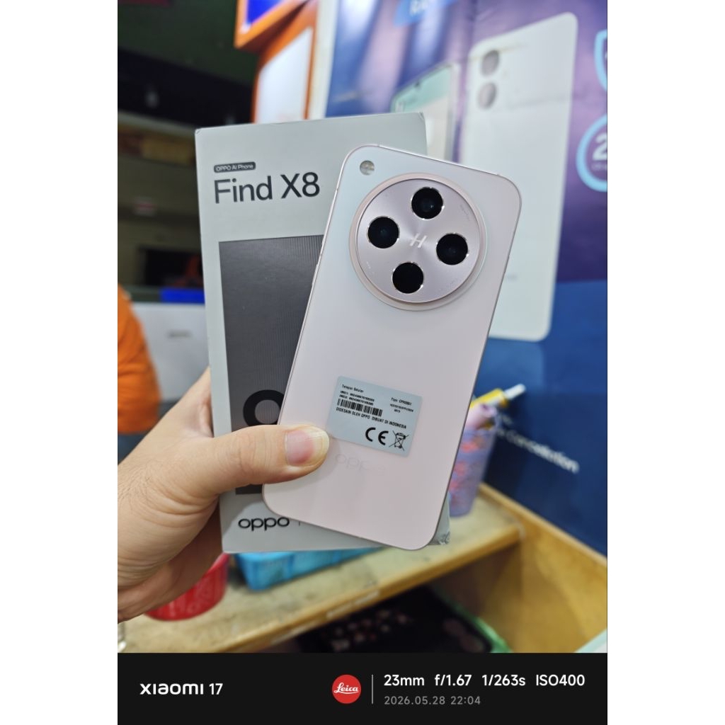 Second Oppo Find X8 16/512 Garansi Resmi