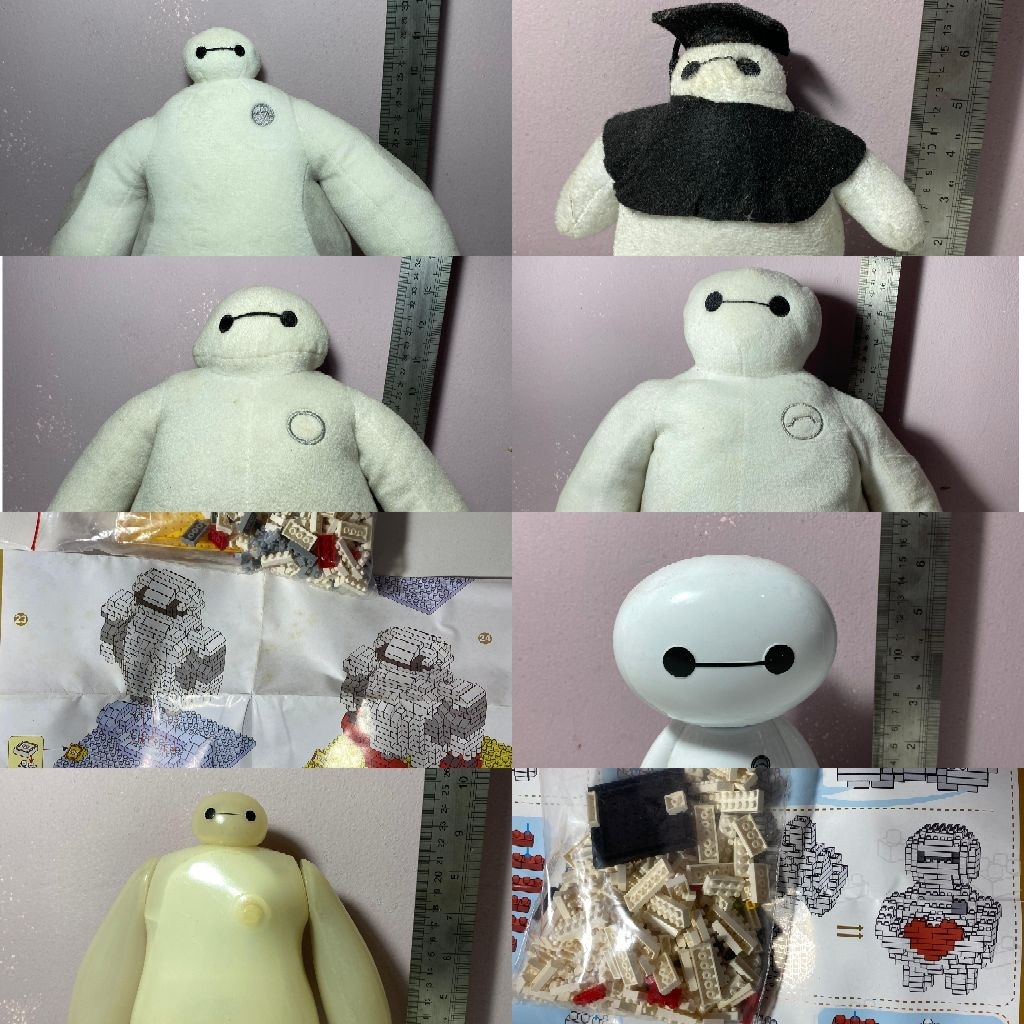 [PRELOVED PART 2] Baymax Big Hero 6 Boneka Figure Bricks
