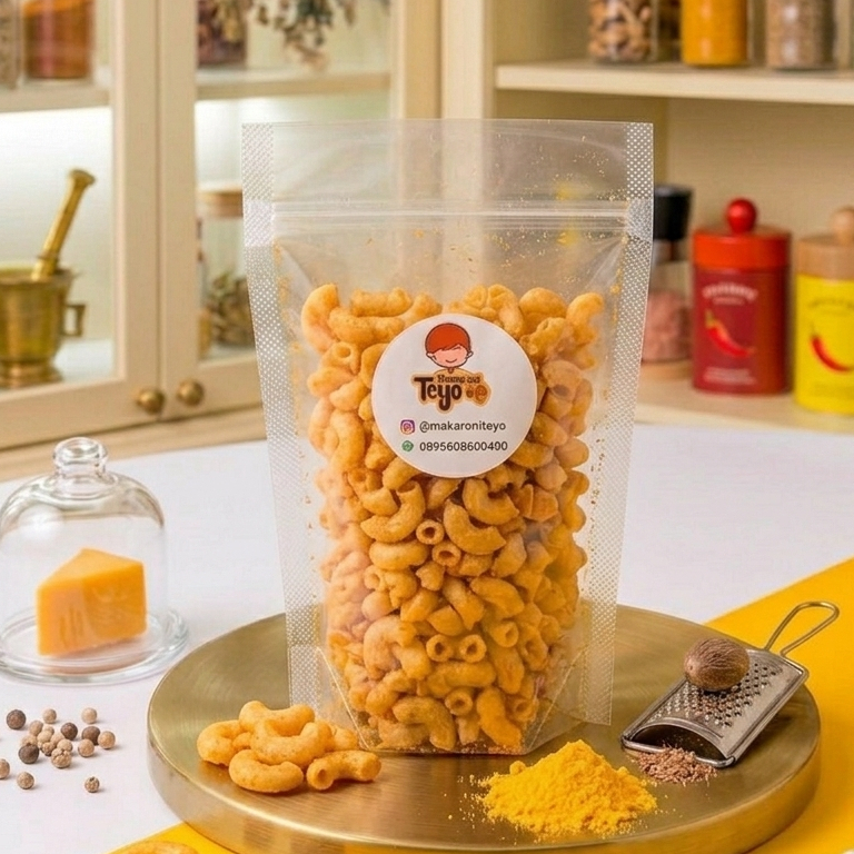 Makaroni Keju - Renyah Gurih, Snack Makaroni Cemilan