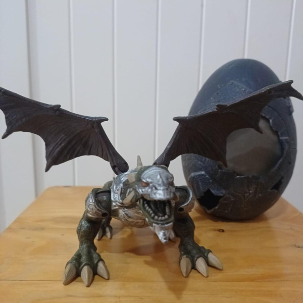 MEGA BLOKS 9848 - Dragon Metal Ages ARGENTUM (Silver Dragon)