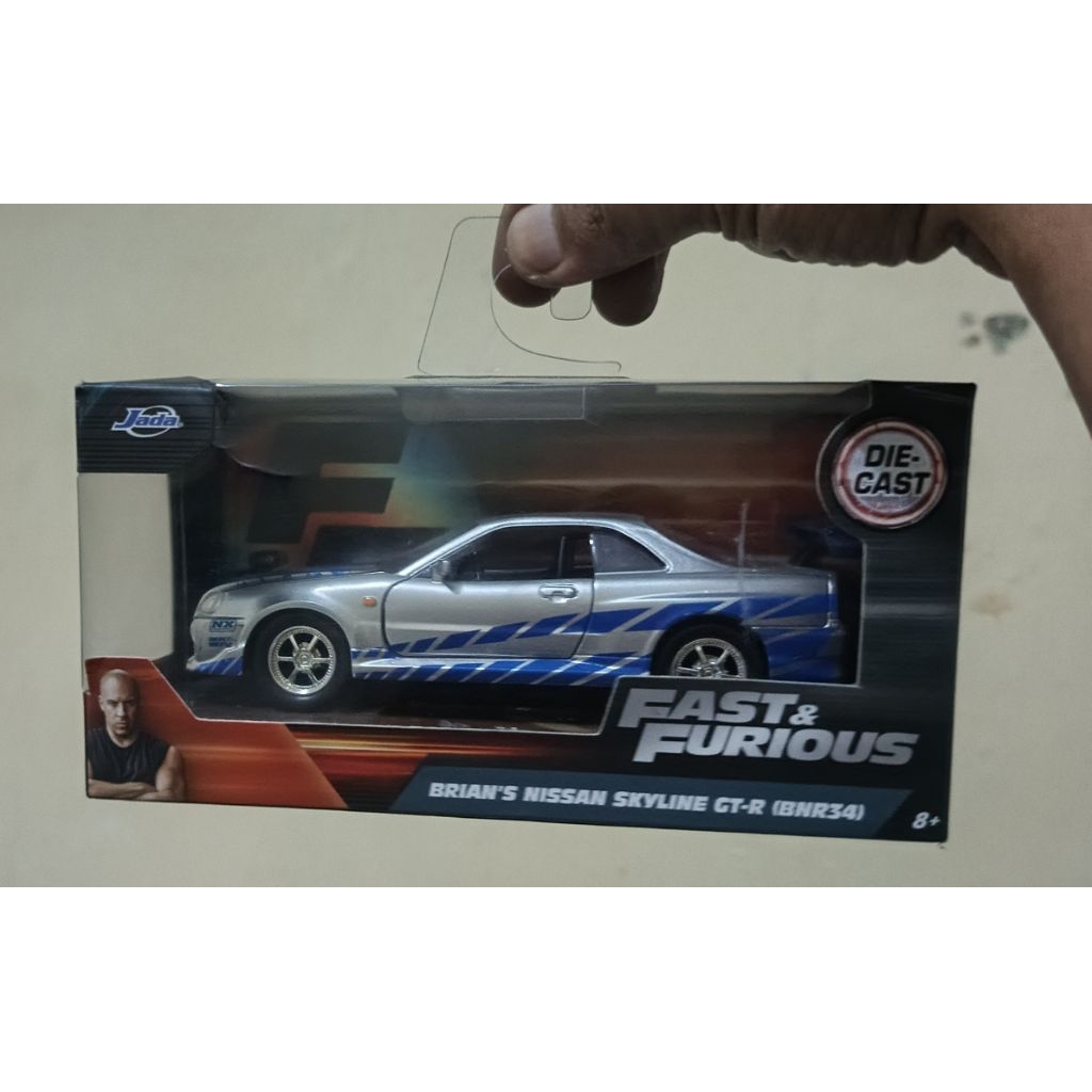 Jada Nissan SkyLine R34 Fast Furious