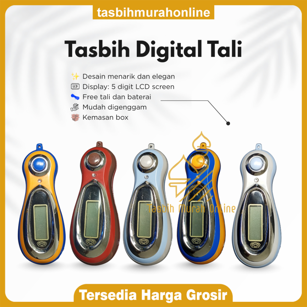 [TMO] Tasbih Digital + Tali / Tasbih Electric + Tali
