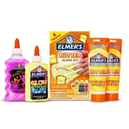 ELMERS BUTTER SLIME KIT 4CT