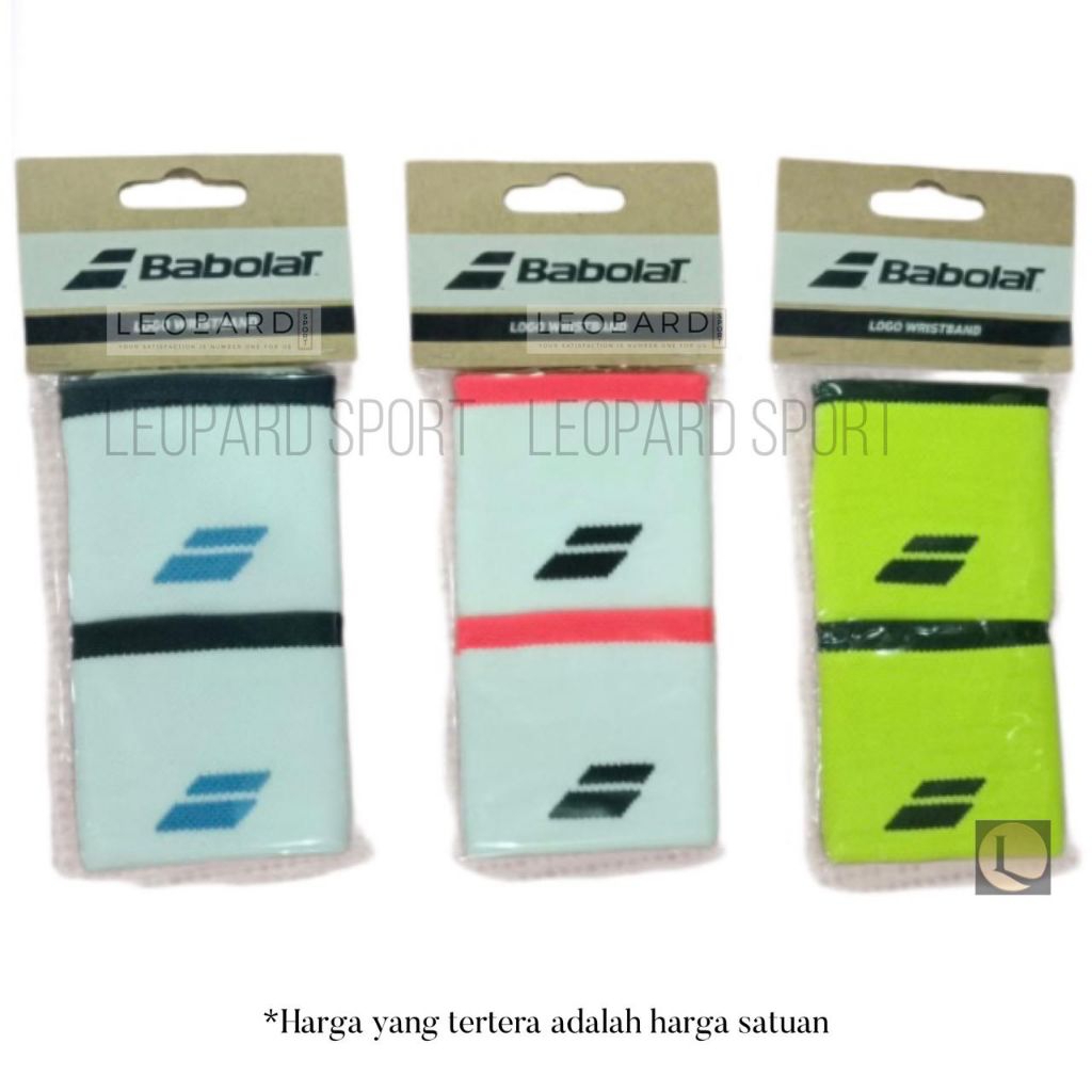 Wristband Babolat Logo / Wristband Babolat / Deker pergelangan Tangan Babolat