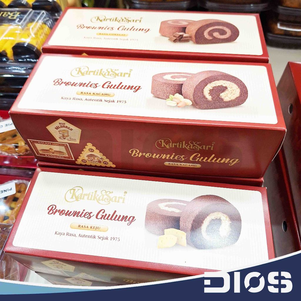 KARTIKASARI Brownies Gulung ALL VARIANT Fresh Oleh-Oleh Bandung