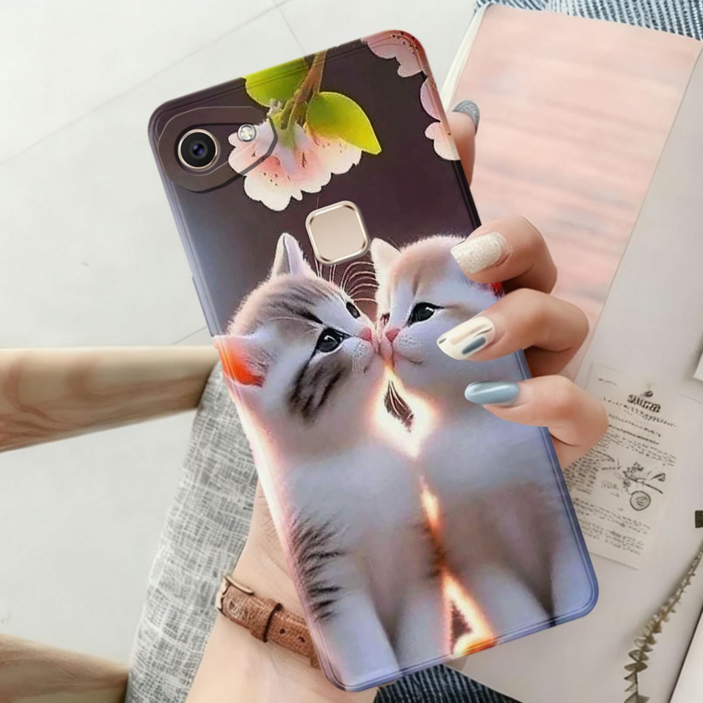 Case VIVO 1716, 1850, Y79A, 1718 Fashion Case Softcase Macaron Protect Camera Kesing Hp Casing Hp Pe