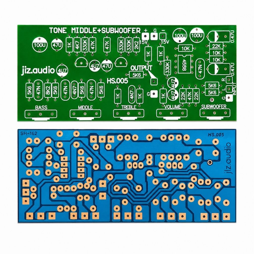 PCB Tone Control Middle + Subwoofer HS.005