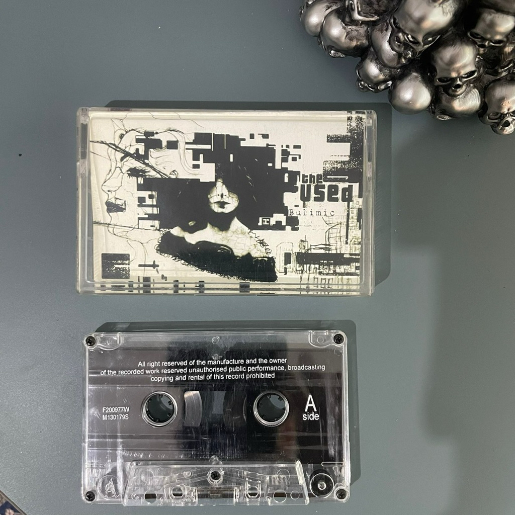 Kaset Pita Emo Post Hardcore Indie-The Used-Bulimic-Second Bootleg