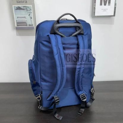 22472 tas koper ransel roda travel backpack nylon import