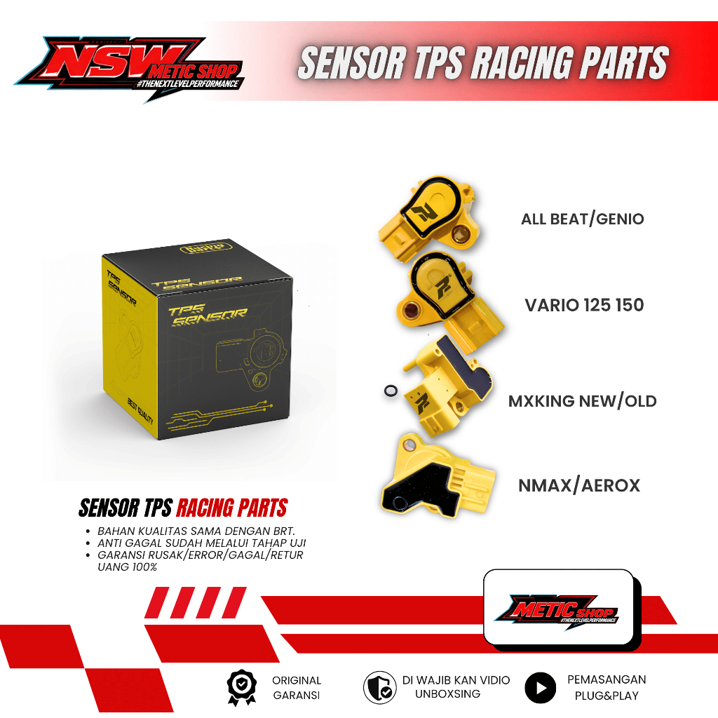 Sensor TPS Racing Honda Vario 125 RACING HONDA BEAT FI BEAT POP BEAT ESP SCOOPY Sensor TPS