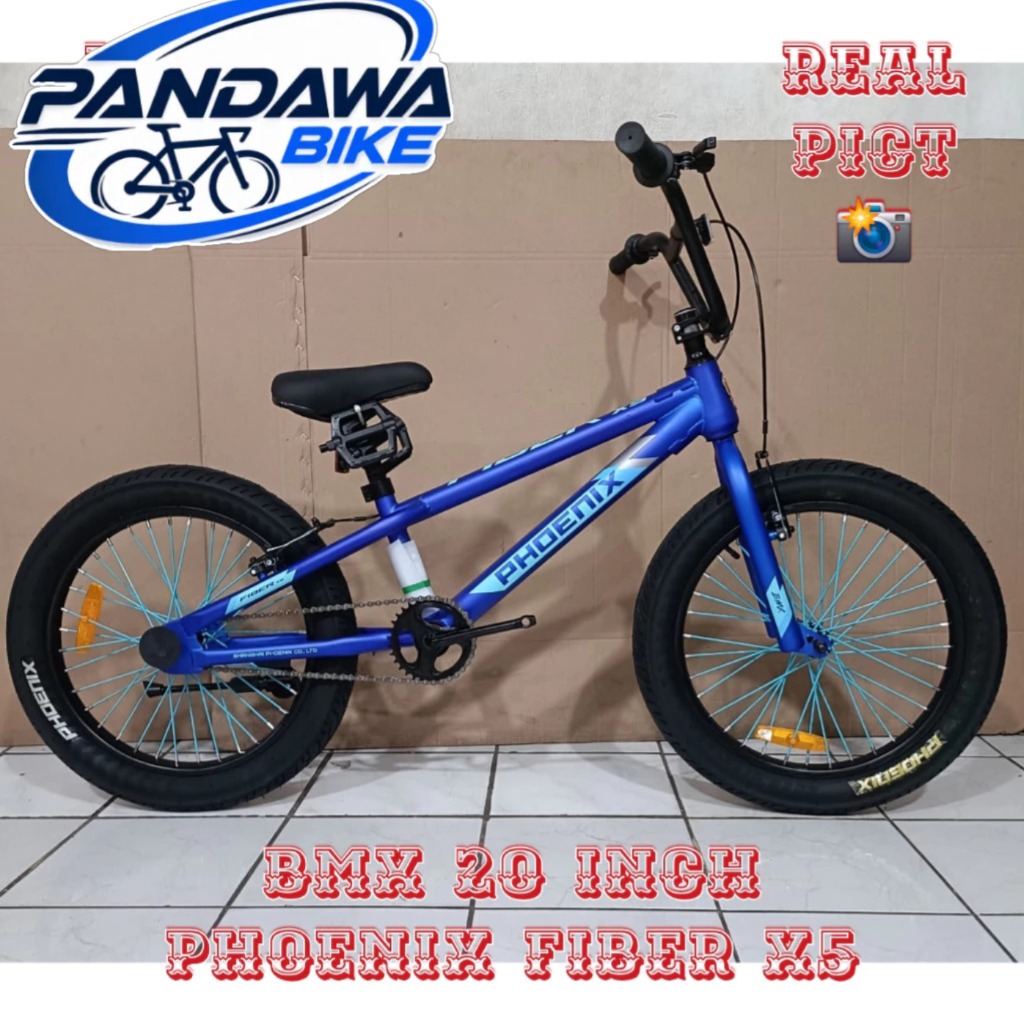 Sepeda BMX 20 inch Phoenix Fiber x5 Sepeda Anak & Dewasa