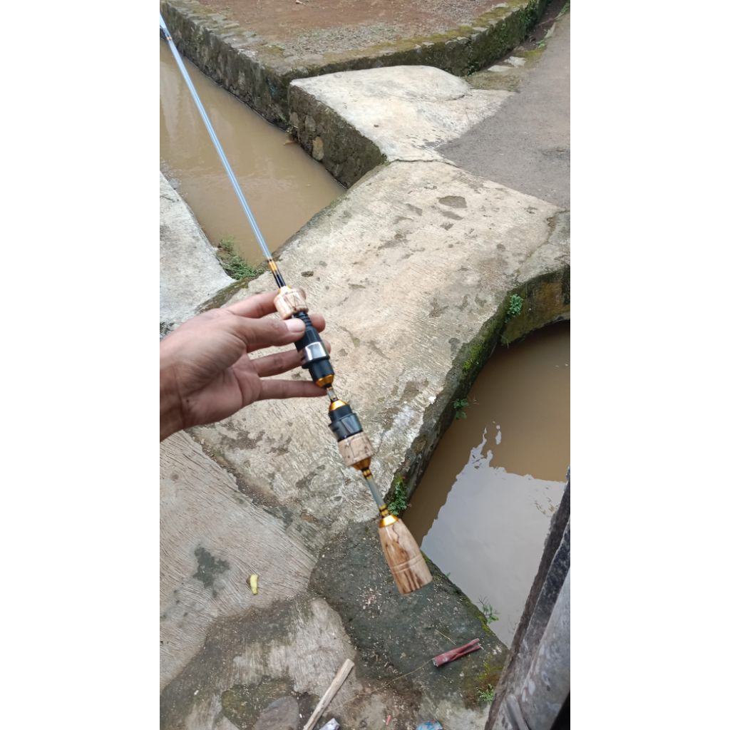 joran pancing wader super lentur