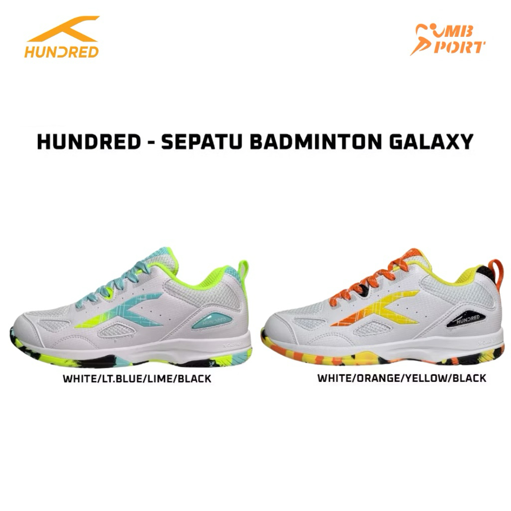 Sepatu Badminton Hundred HNDRD GALAXY Series