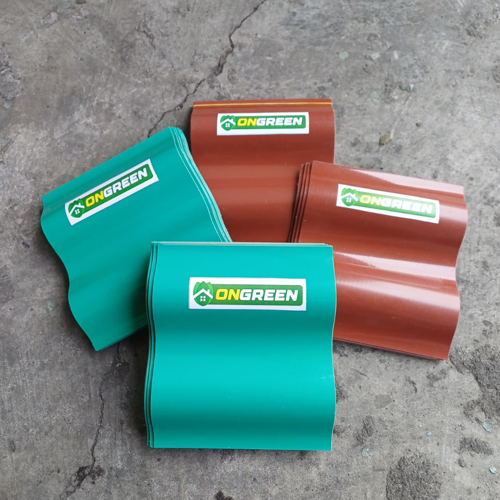 ATAP SENG GELOMBANG ONGREEN / ATAP PVC ON GREEN *180X80*