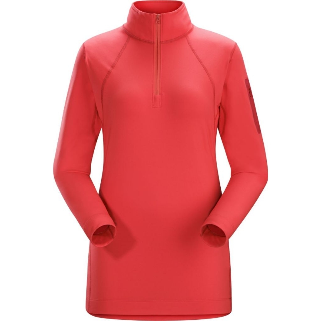 Baselayer Outdoor Arcteryx Womens RHO LT Zip Neck Original