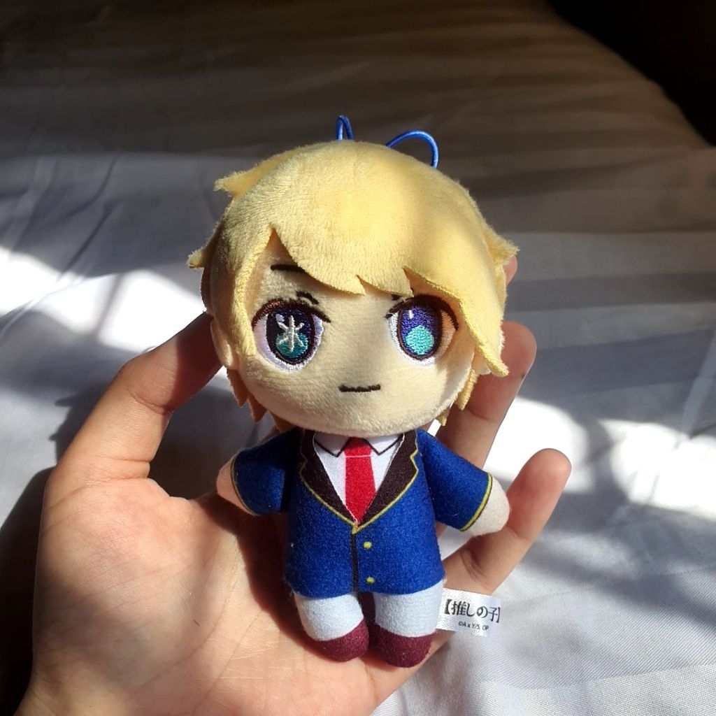 Oshi no Ko Mascot Plush Nuigurumi Doll Official Merchandise Boneka - Aqua Hoshino