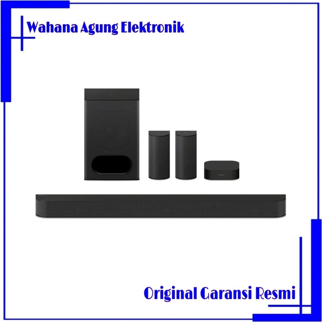 Sony HTS60 5.1ch Bravia Home Theater System 6 Soundbar HT-S60 Dolby Atmos