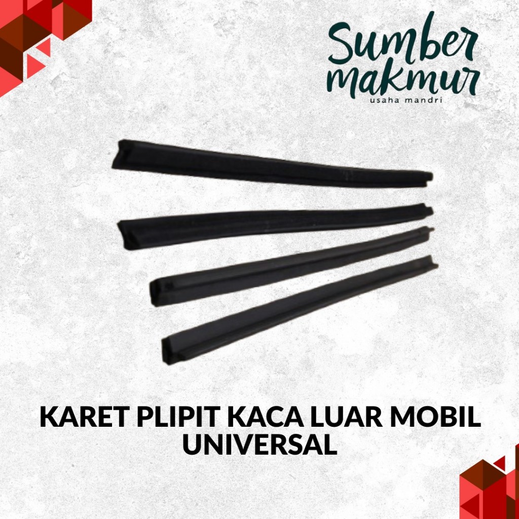 KARET PLIPIT KACA LUAR MOBIL UNIVERSAL