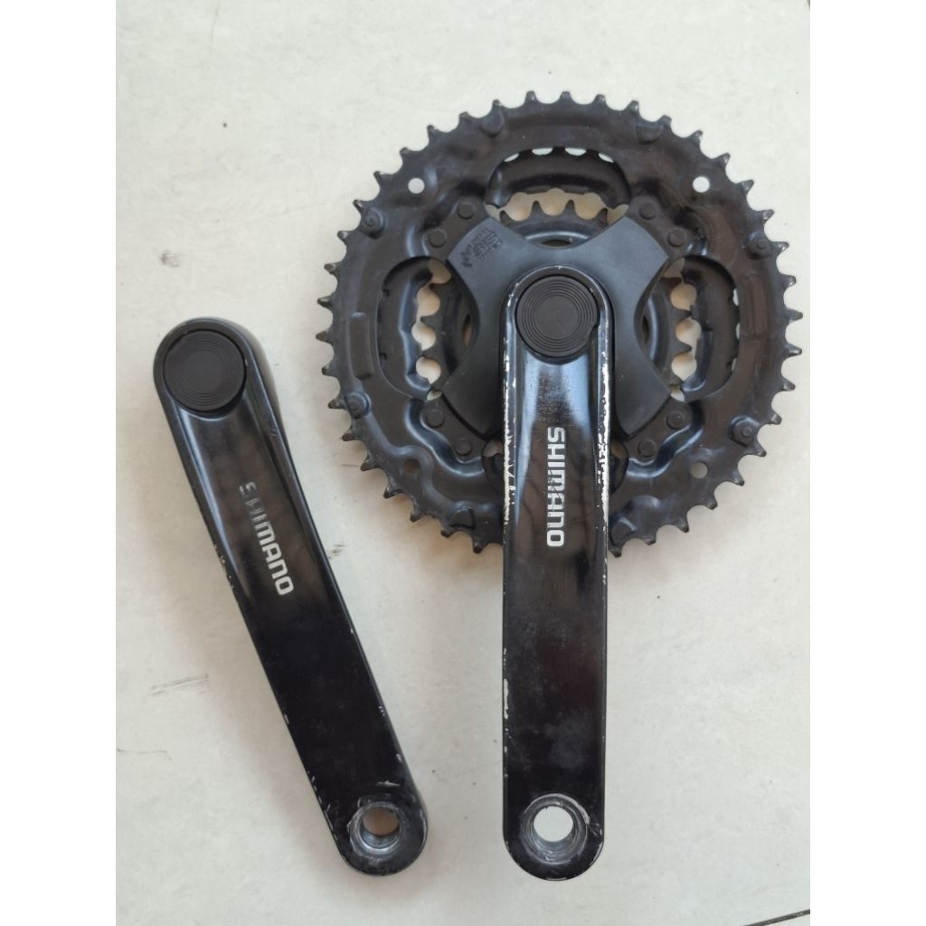 Crank Shimano Tourney FC-TY301 Crankset 3x6/7/8 Speed