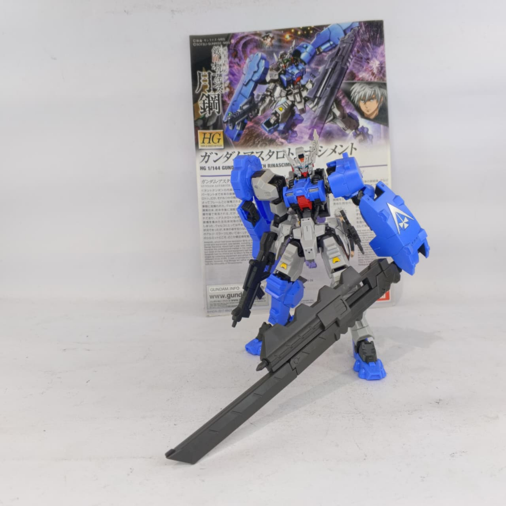 Bandai HGIBO Astaroth Rinascimento / Model Kit Gundam HG 1/144 2nd Sudah Rakit HS531