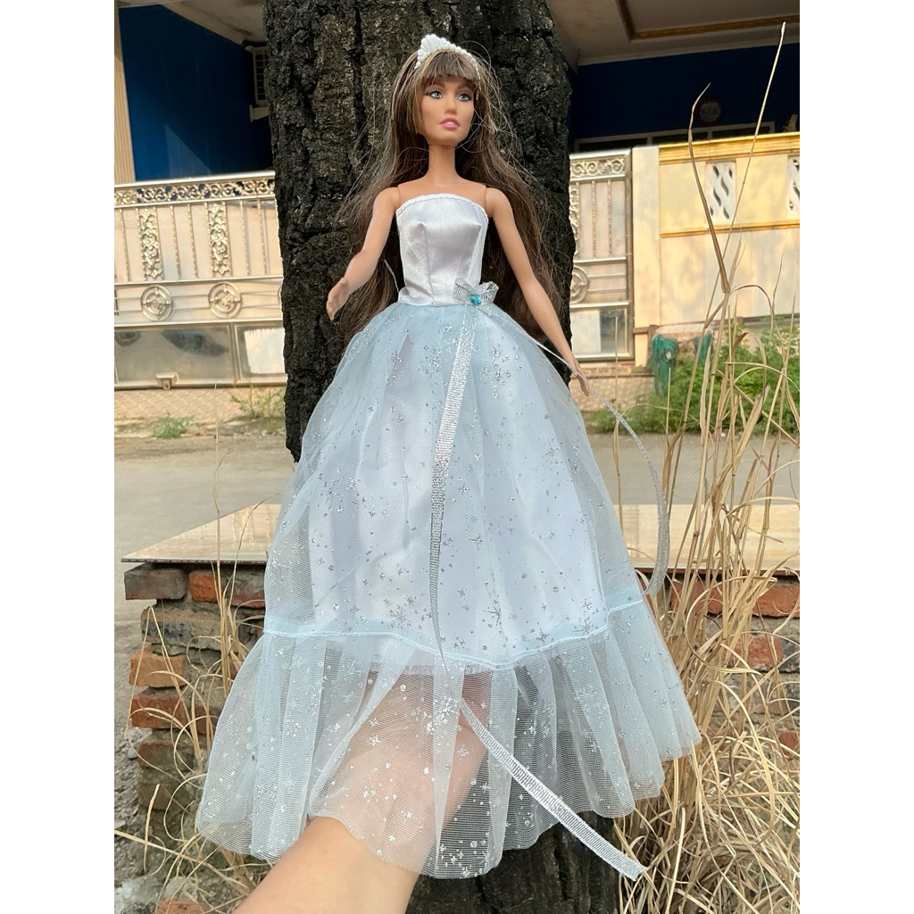Gaun  wadding untuk boneka pivotal 30cm