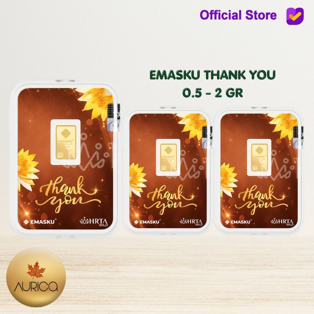Logam Mulia Emasku Thank You 0.5 - 2 Gram