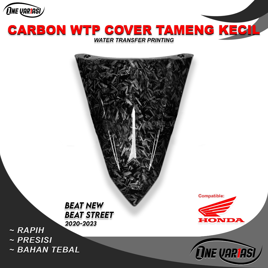 DASI BUTA BEAT DELUXE NEW 2020-2023 CARBON FORGED DASI TAMENG DEPAN BEAT NEW DELUX BUTA RATA TANPA D