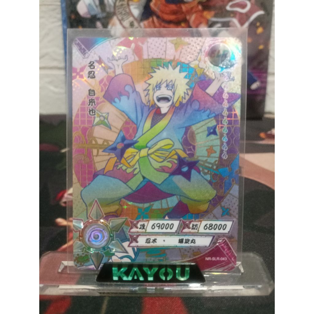 Kartu naruto kayou SLR POSITIF JIRAIYA