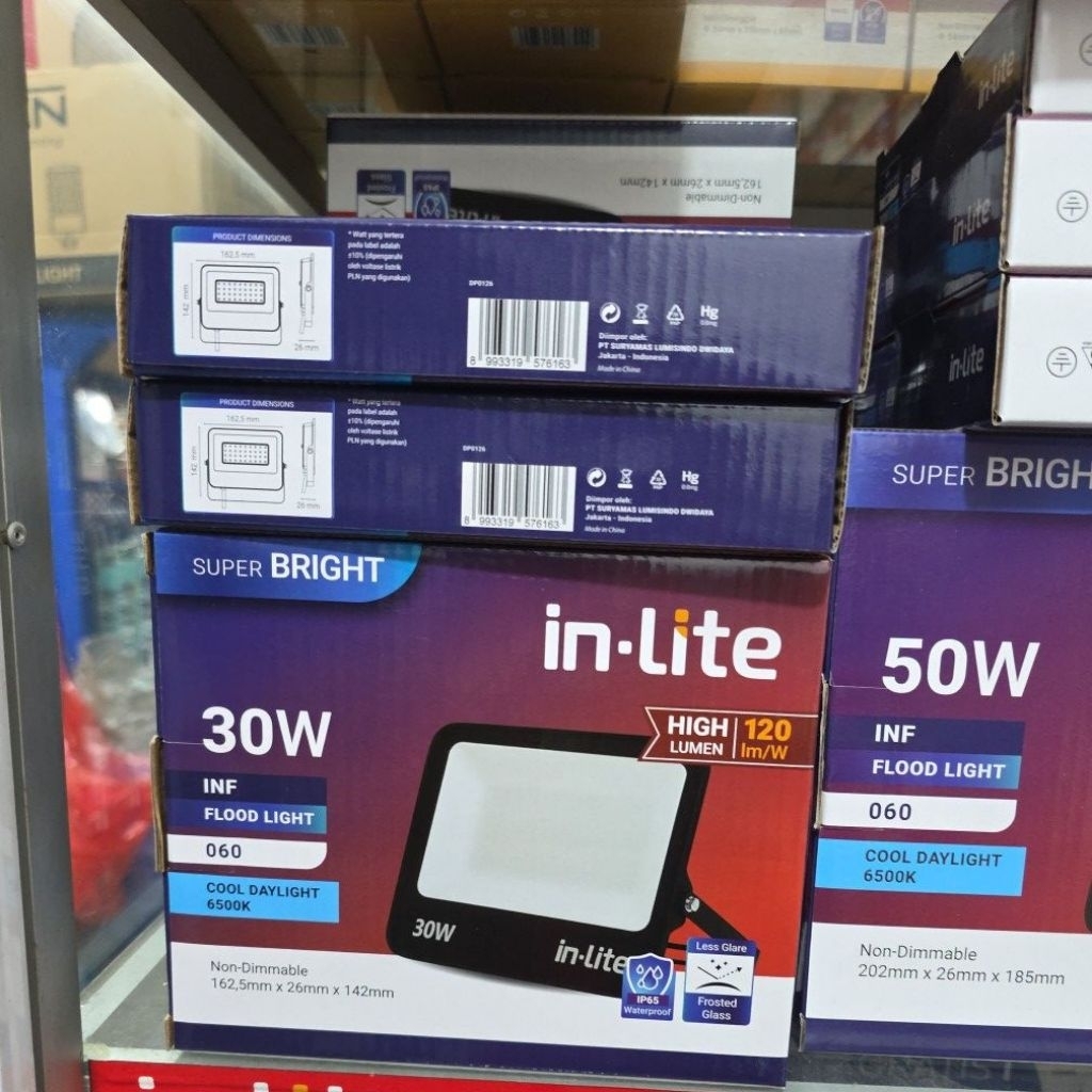 lampu tembak in lite 50 watt inf060