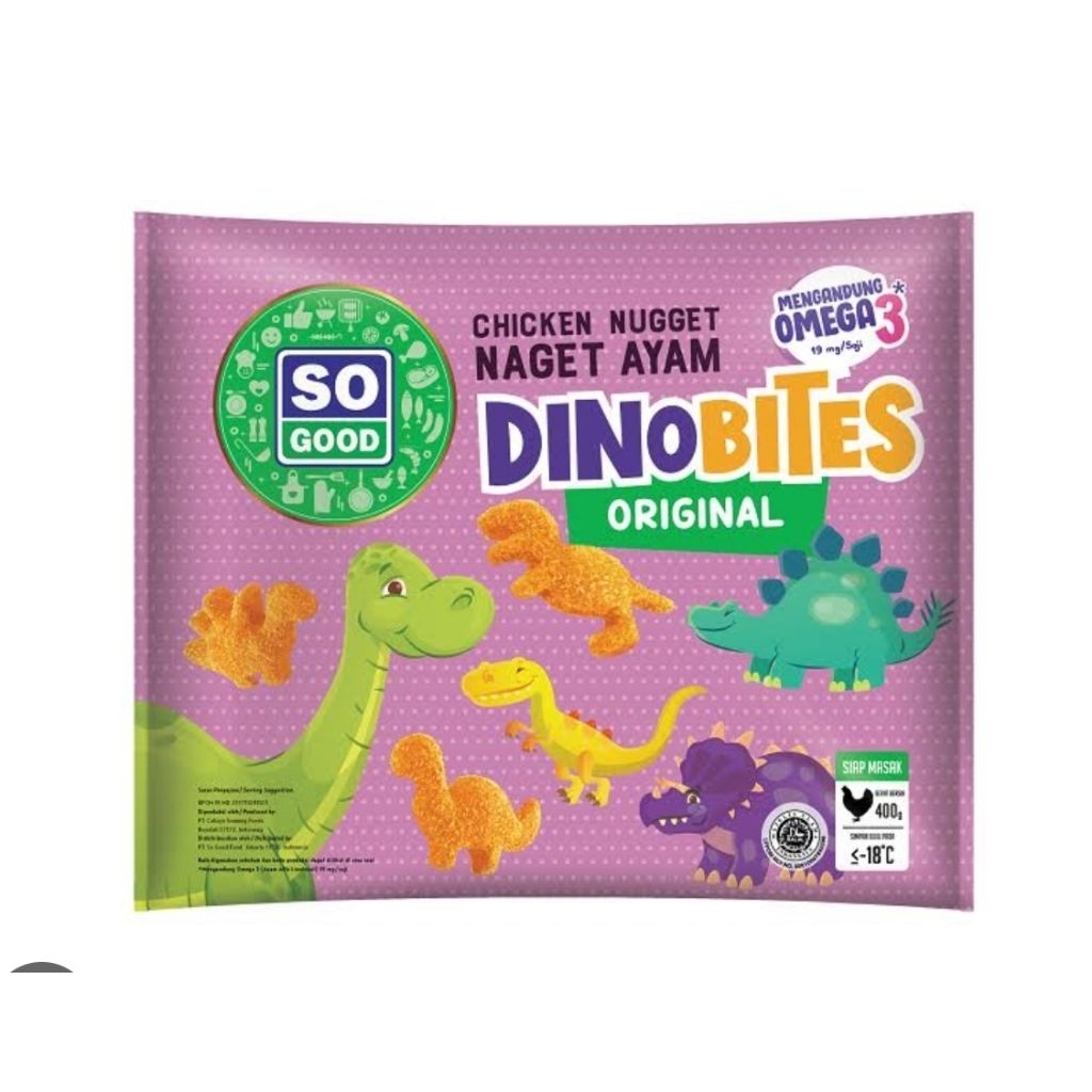 SO GOOD Dinobites Original 400gr / Nugget So Good