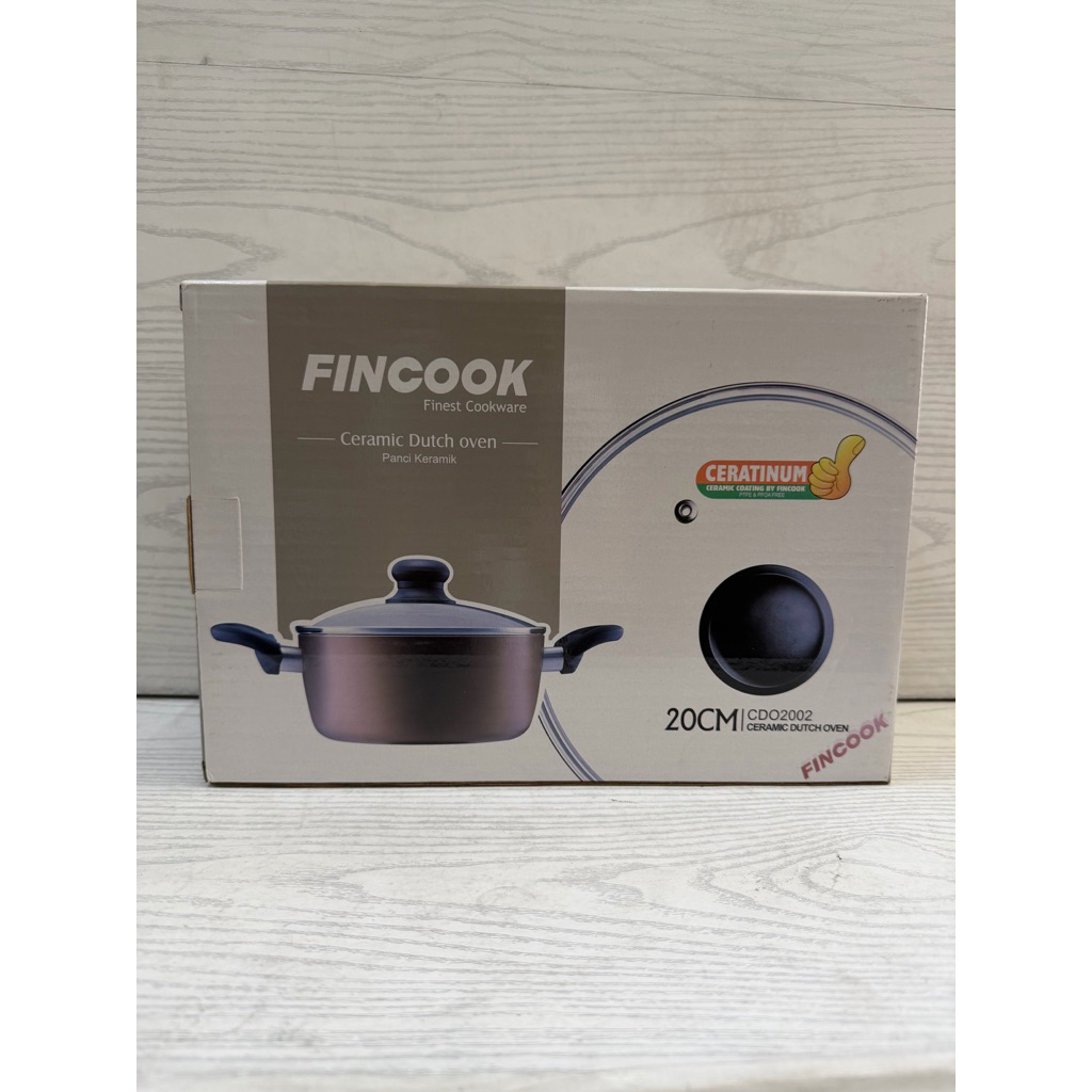 FINCOOK panci keramik 20cm NEW OLD STOCK