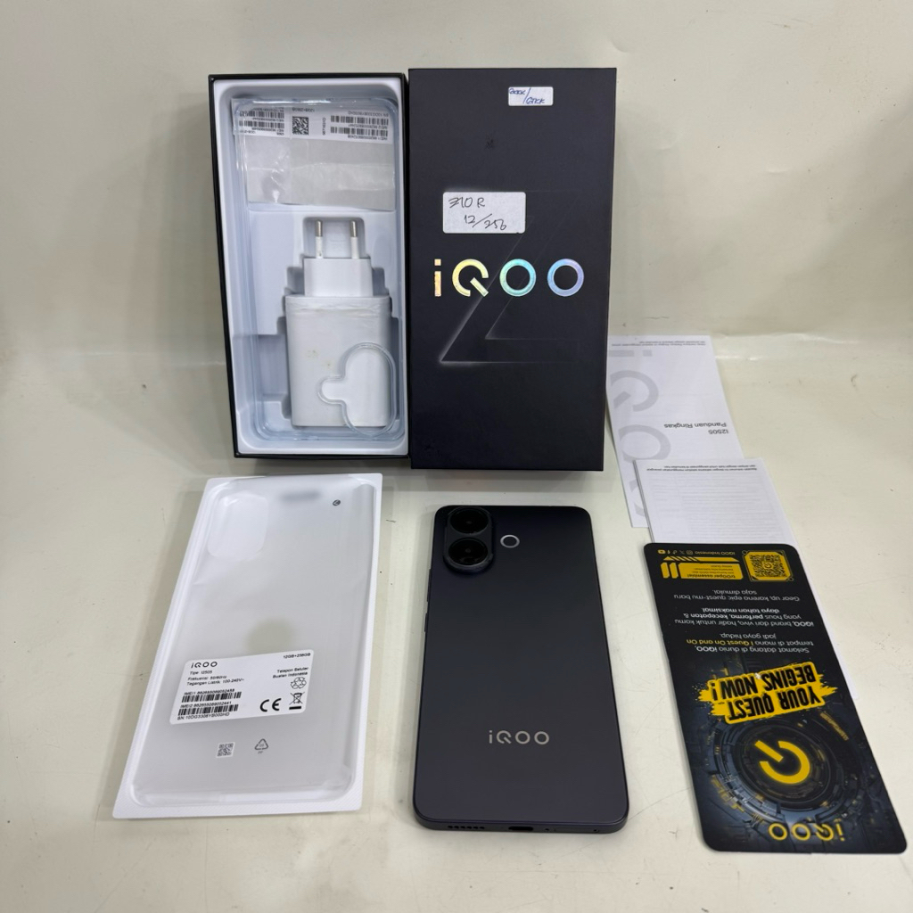 Iqoo Z10R 12/256gb Fullset Second Garansi Resmi