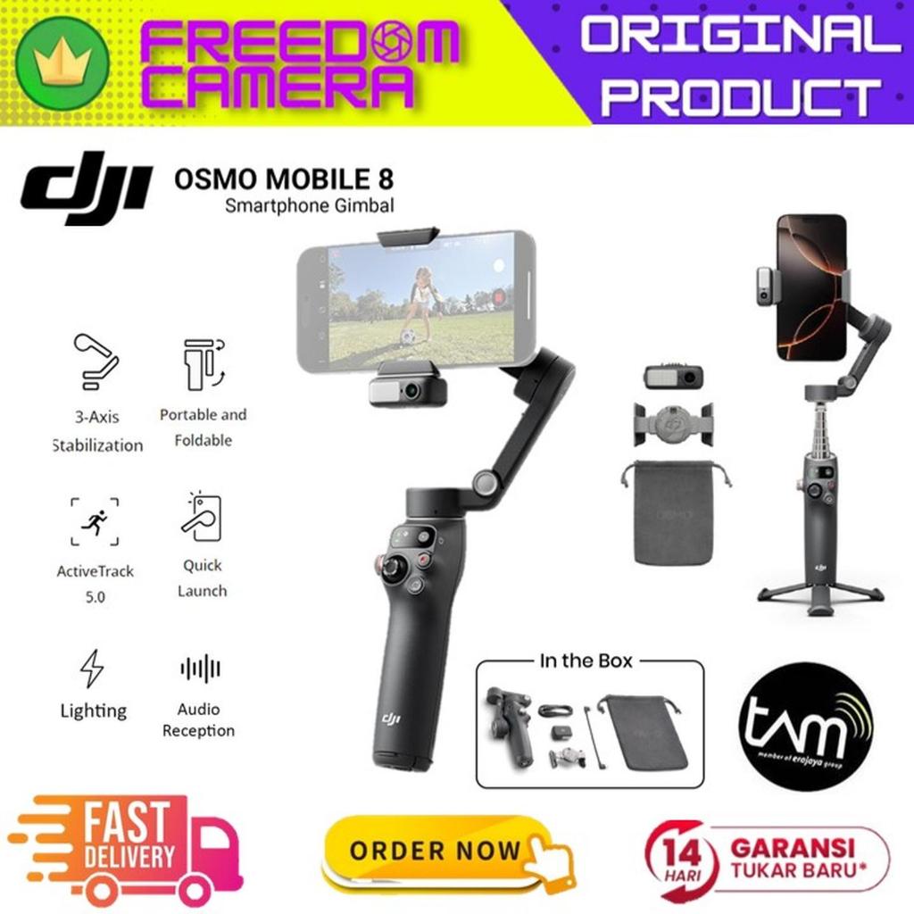 DJI Osmo Mobile 8 Smartphone Gimbal Stabilizer OSMO 8 DJI OM 8 Gimbal Handphone