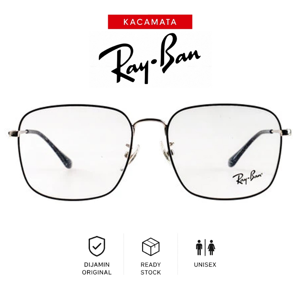 RAYBAN Frame Kacamata Plus Minus Pria Wanita Ori Unisex RB6474D-C2983-56