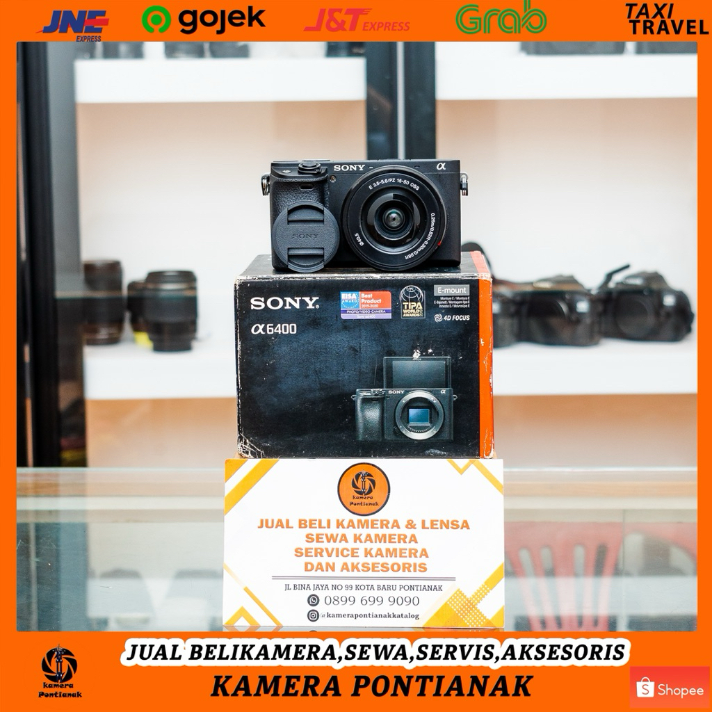 Sony a6400+Lensa Kit