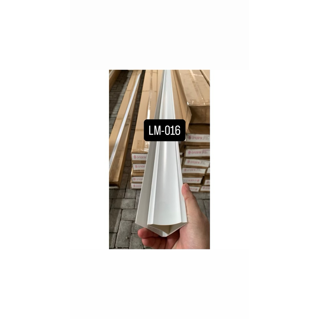 Lis plafon pvc lebar 6cm panjang 2m lm016