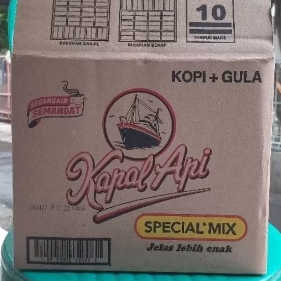 dus bekas kapal api gooday indomie minuman dll