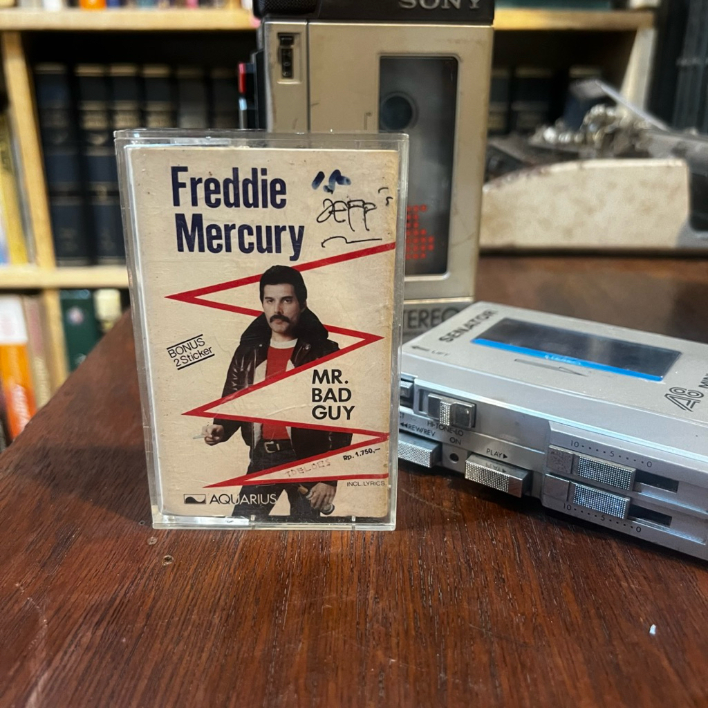 Kaset Pita Freddy Mercury Mr Bad Guy