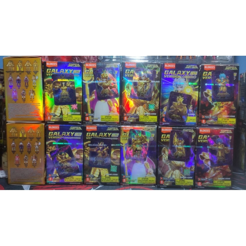 Blokees saint seiya - 12 gold saint