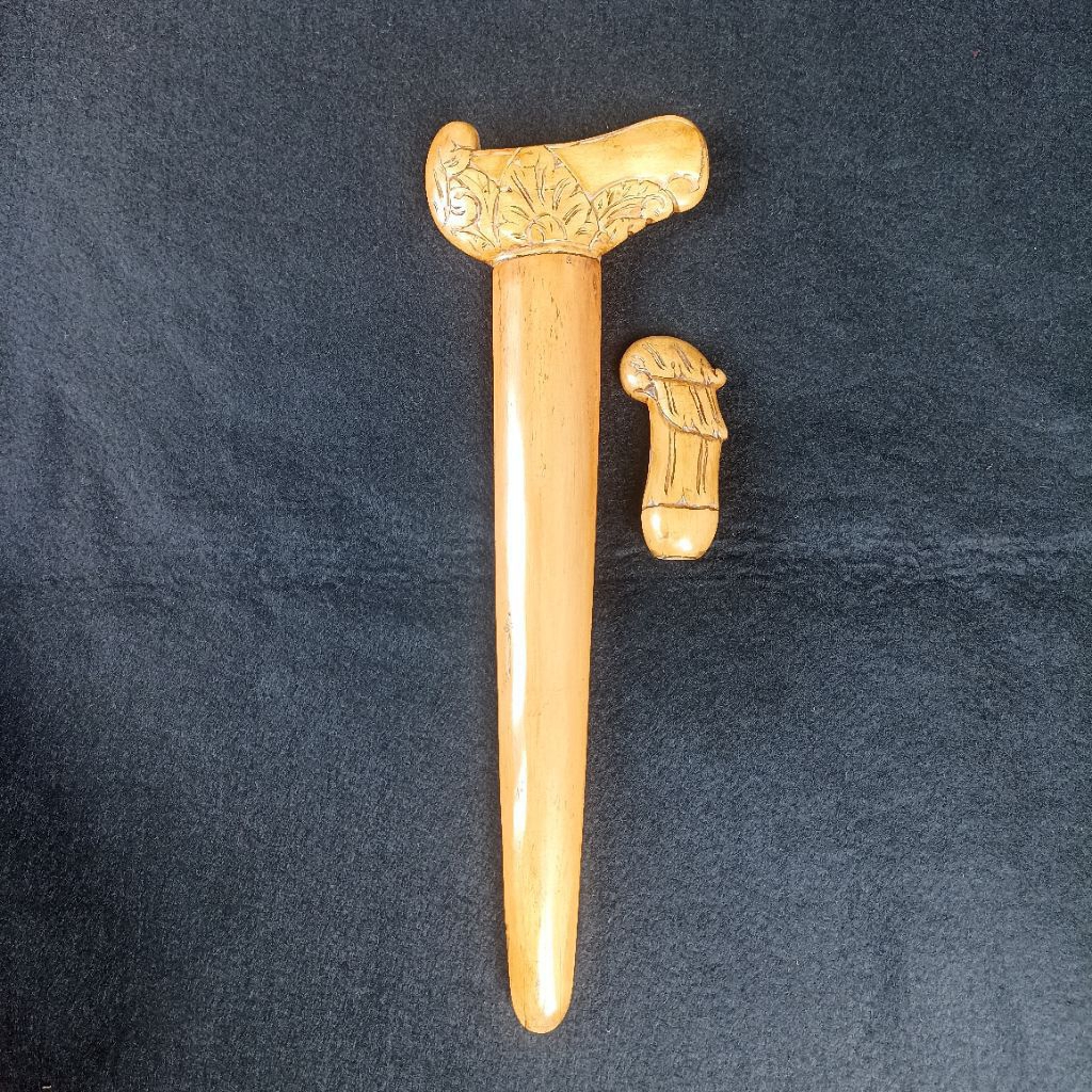 Warangka Keris Sandang Walikat Randan Set Deder/ Handel Lawasan