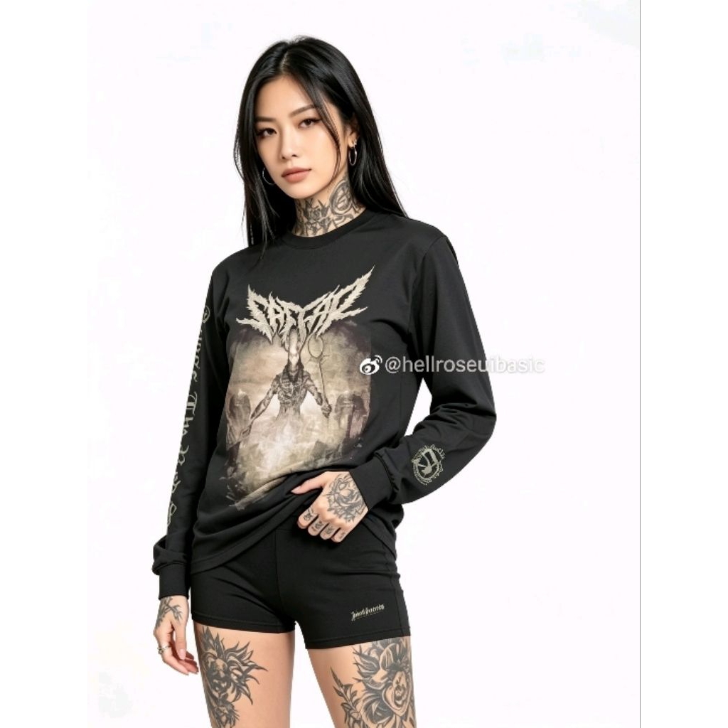 SAFFAR - ACROSS - LONGSLEEVE / TSHIRT BAND METAL ORIGINAL