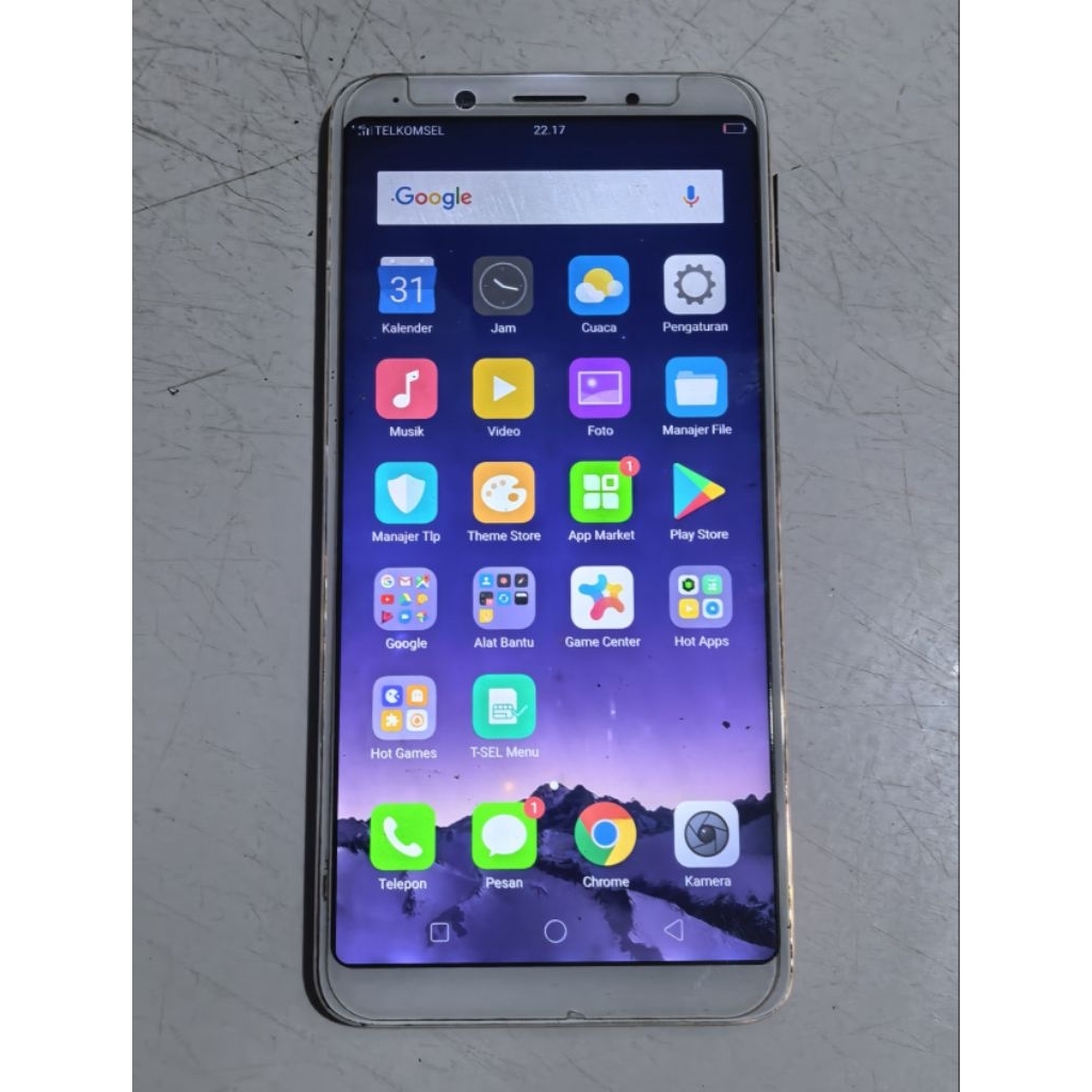 mesin normal OPPO F5 (RAM 4/32) - bonus unit