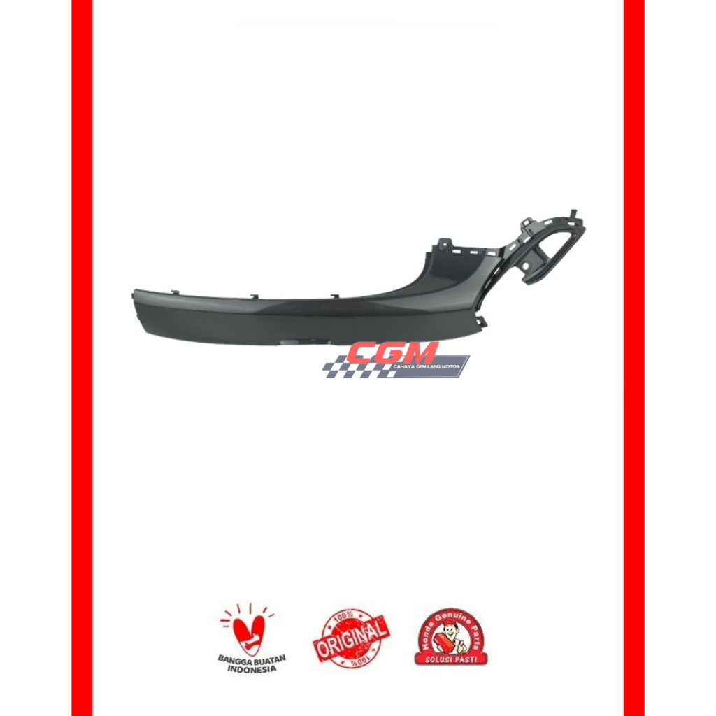 64431 K2F N00YE Cover Bawah Kiri Hitam Honda Scoopy K2F