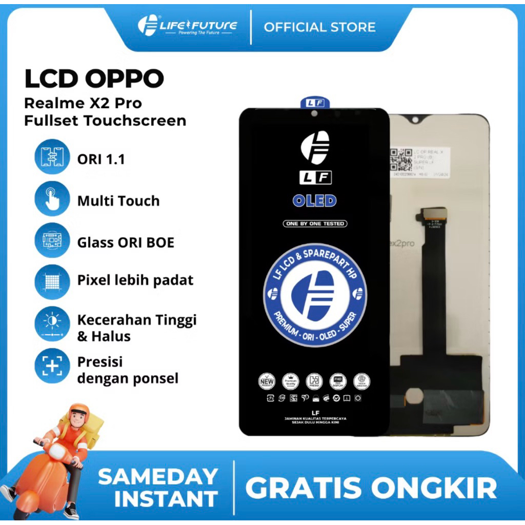 LCD LF - LCD Realme X2 Pro Fullset Touchscreen