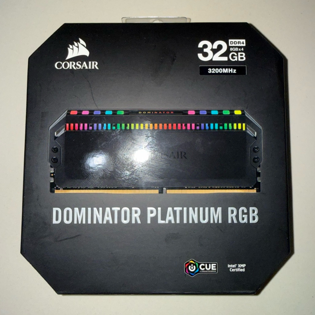 Corsair DOMINATOR PLATINUM RGB 32GB (4 x 8GB) DDR4 DRAM 3200MHz C16 - RAM Corsair DOMINATOR PLATINUM