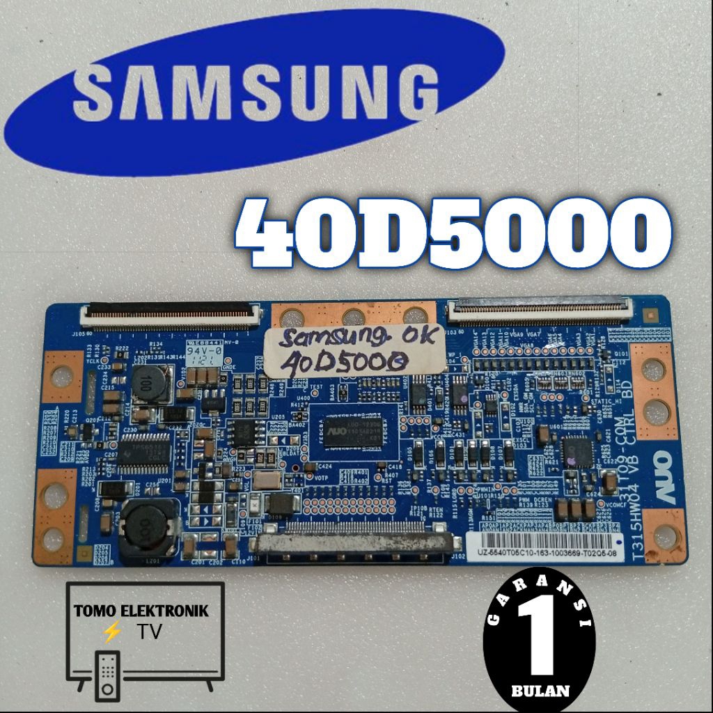 tikon tcon tv samsung 40D5000 mesin tv samsung