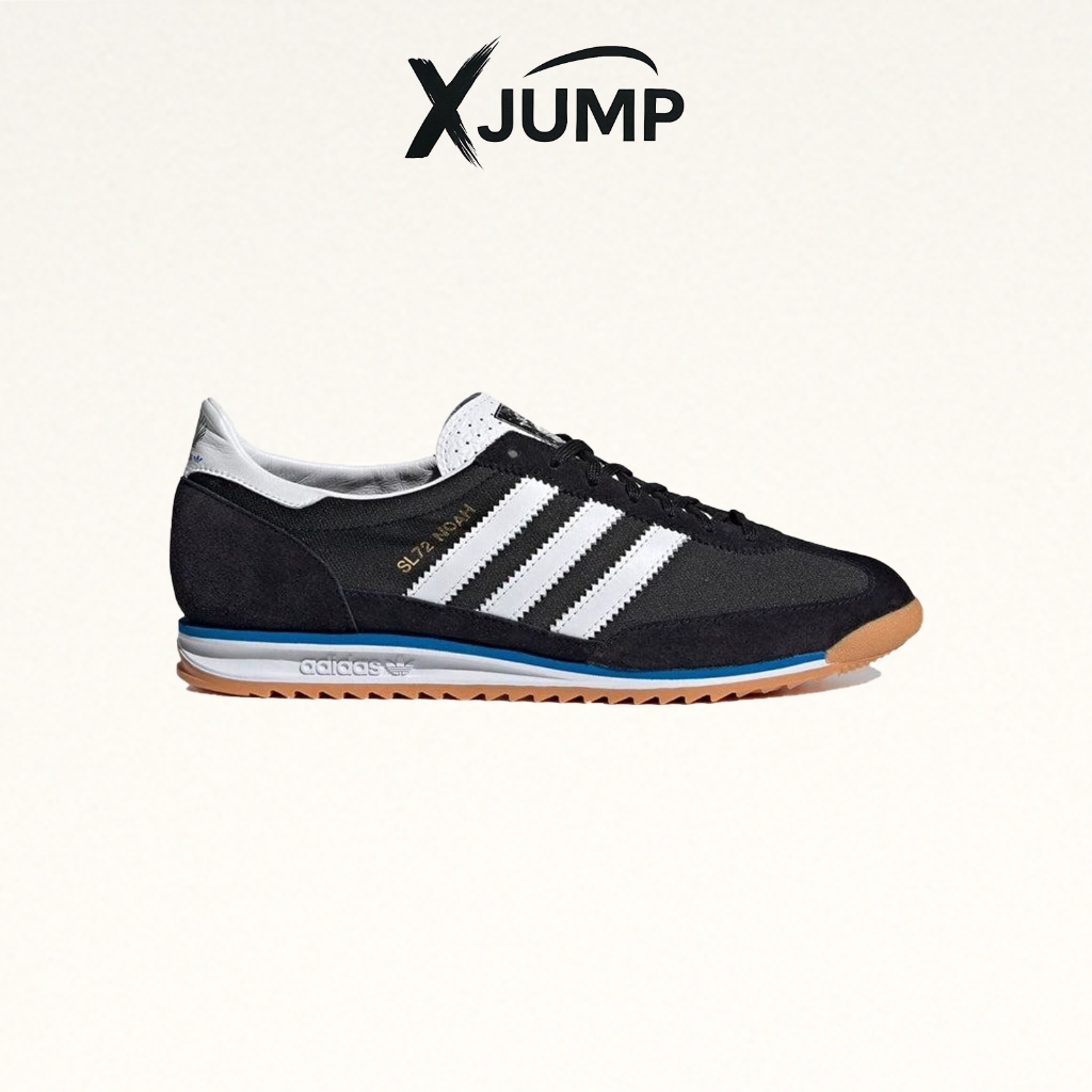 Sneakers SL-72 Black White Gum X NOAH Sepatu Unisex