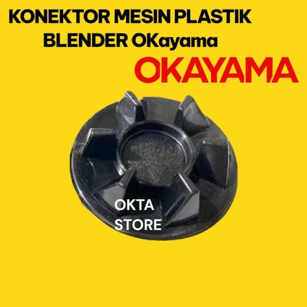 CONEKTOR BLENDER OKAYAMA GEAR BLENDER GIGI PLASTIK KONEKTOR UPPER BLENDER OKAYAMA
