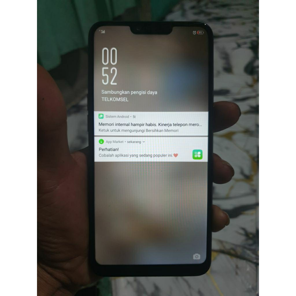 oppo a3s ram 3/32 minus lupa pola sama kamera depan minta ganti